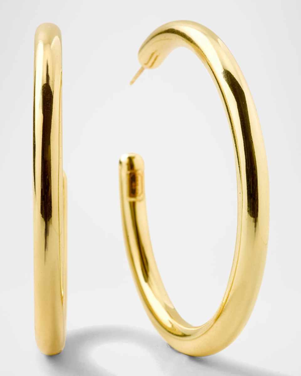 18K Gold Glamazon Hoop Earrings